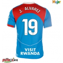 Camiseta Atletico Madrid Julian Alvarez #19 Tercera Equipación para mujer 2025-26 manga corta